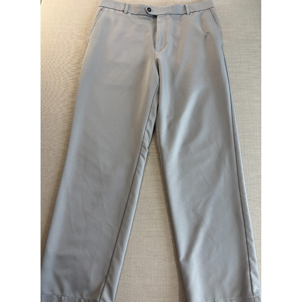 Izod Golf Men's Classic Fit Gray Golf Performance Pants Size 36/32